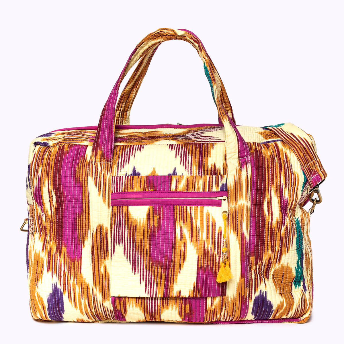 Große Reisetasche "Happy Ikat"