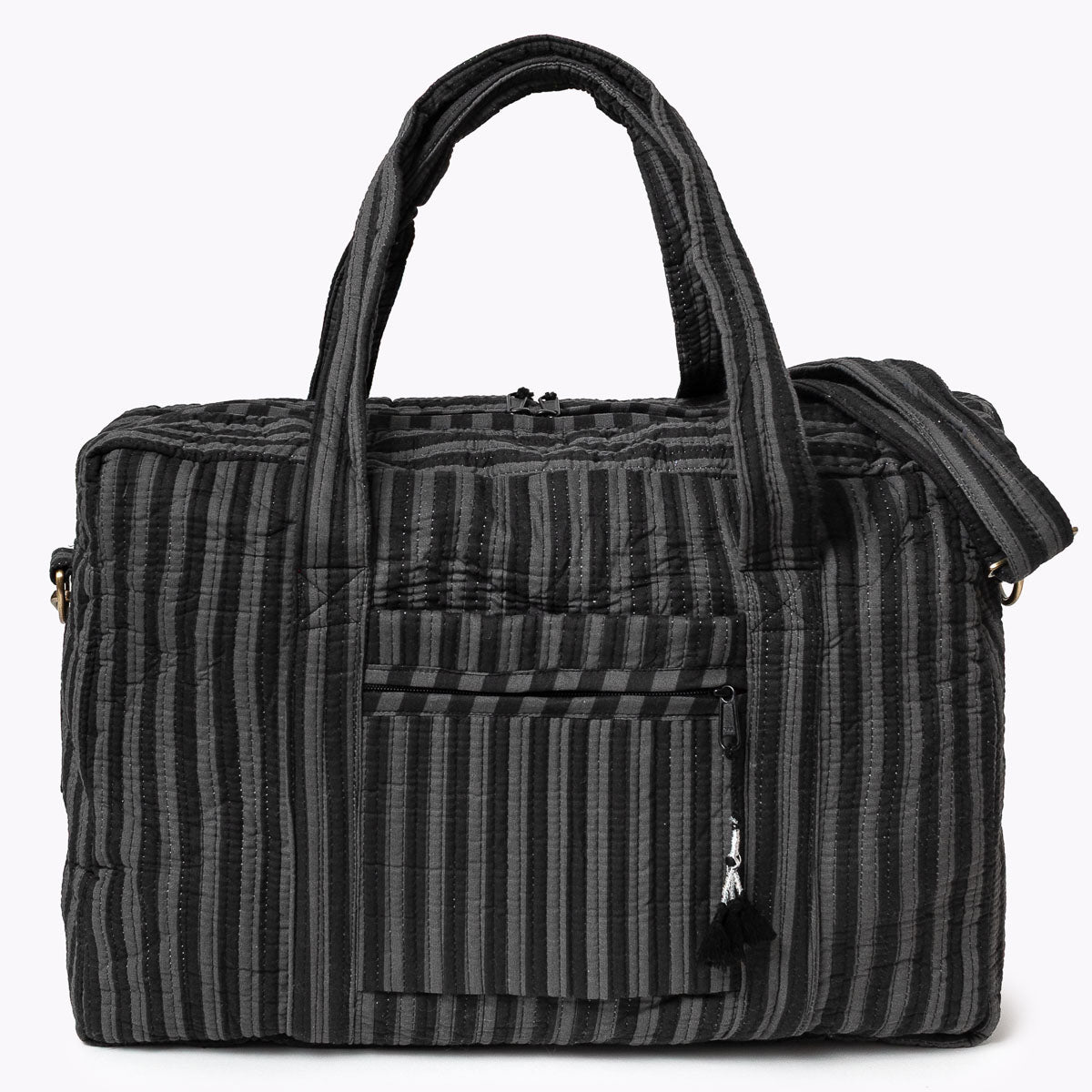 Große Reisetasche "Thin Stripes Midnight"