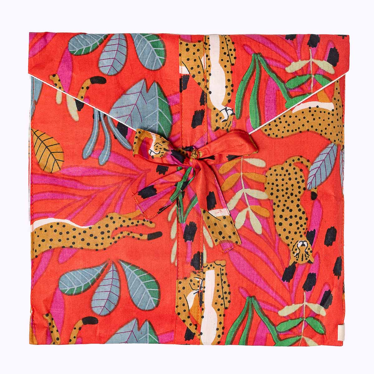 handbedruckter Baumwoll " Safari Sunset "