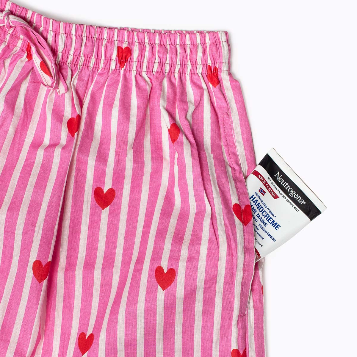 Kurzes Pyjama "LOVE EDITION" pink