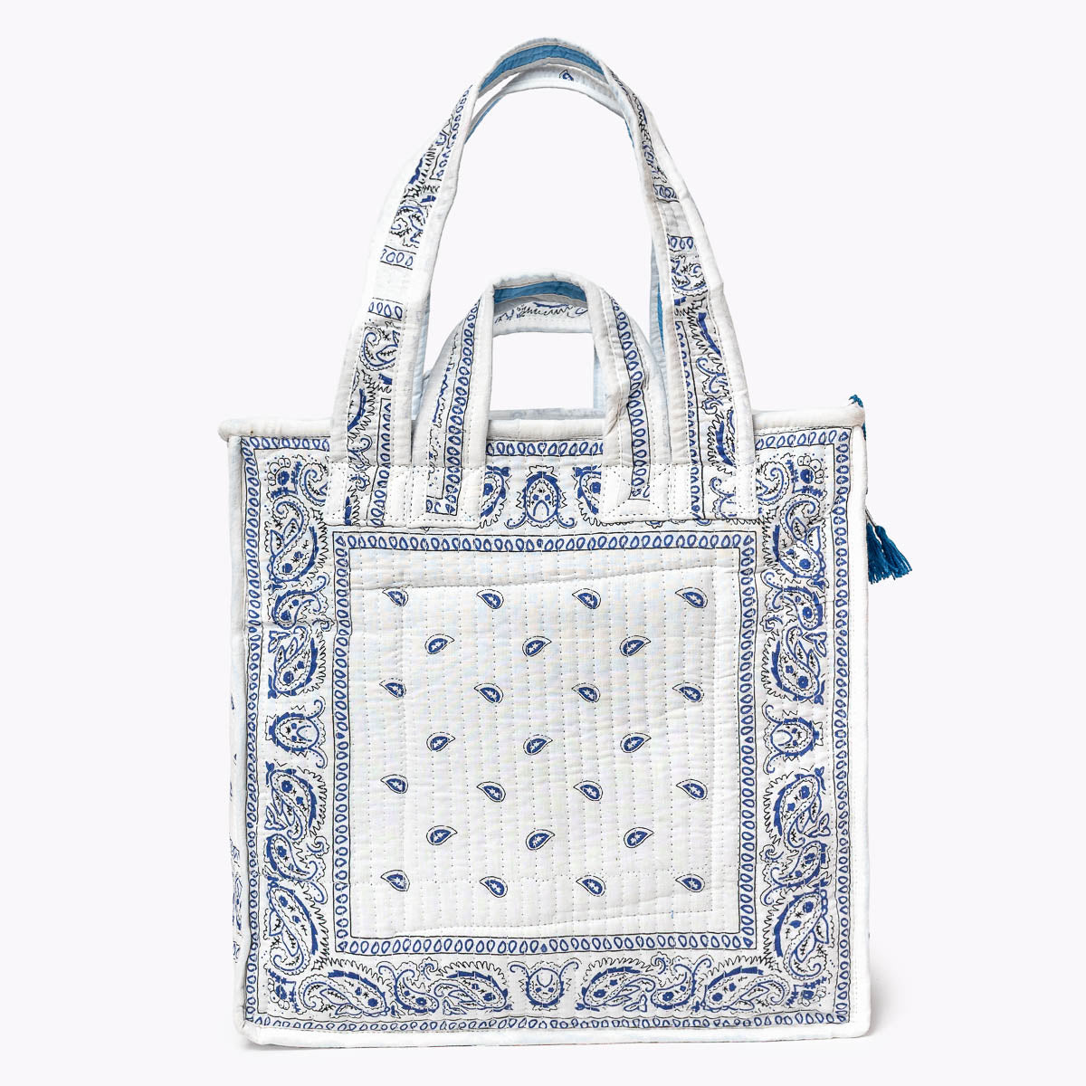 Tiny Tote Shopper– "Paisley Sky"