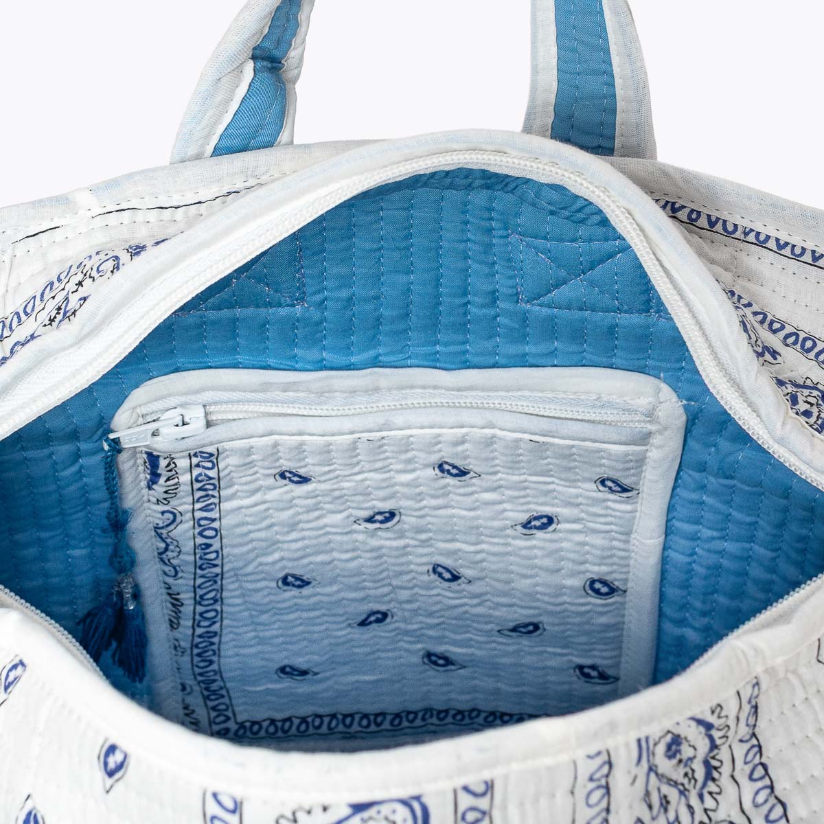Tiny Tote Shopper– "Paisley Sky"