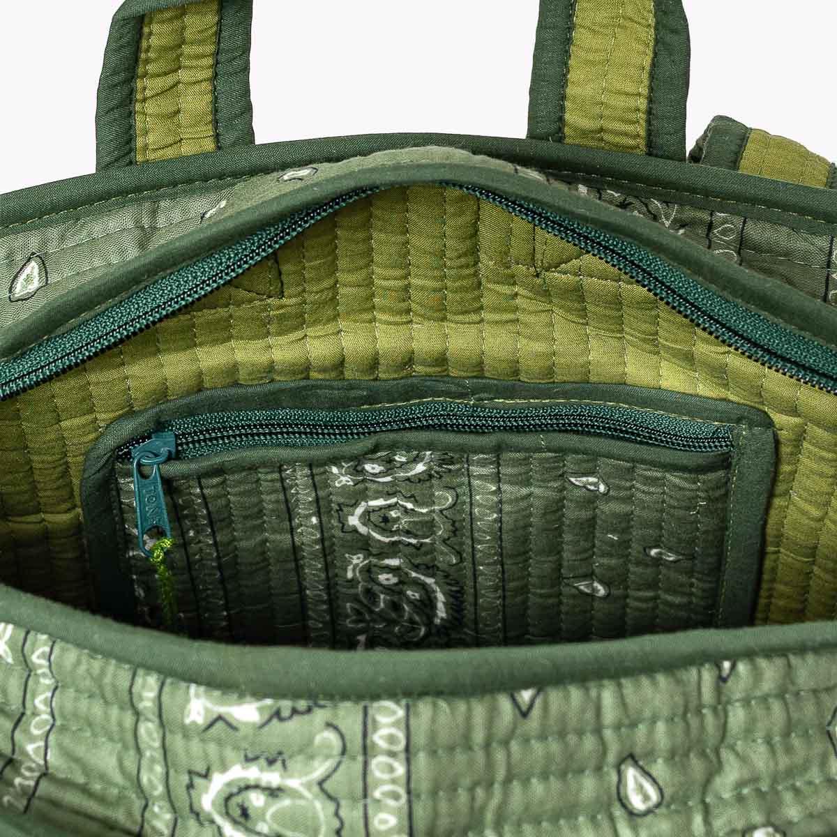 Tiny Tote – "Paisley Earth"