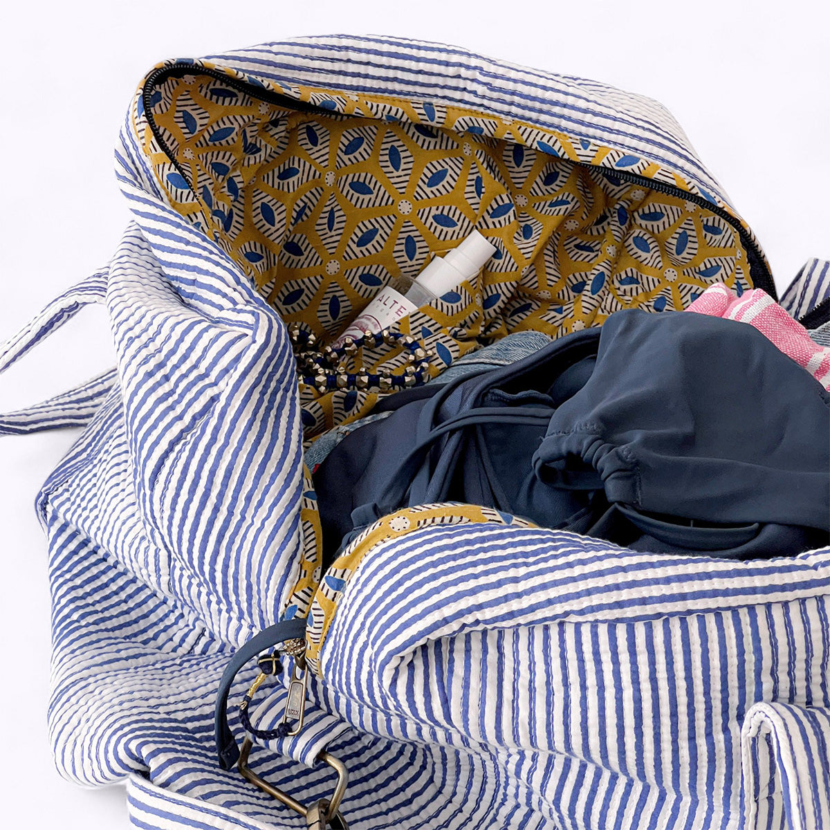 Large "Seaside" travel bag