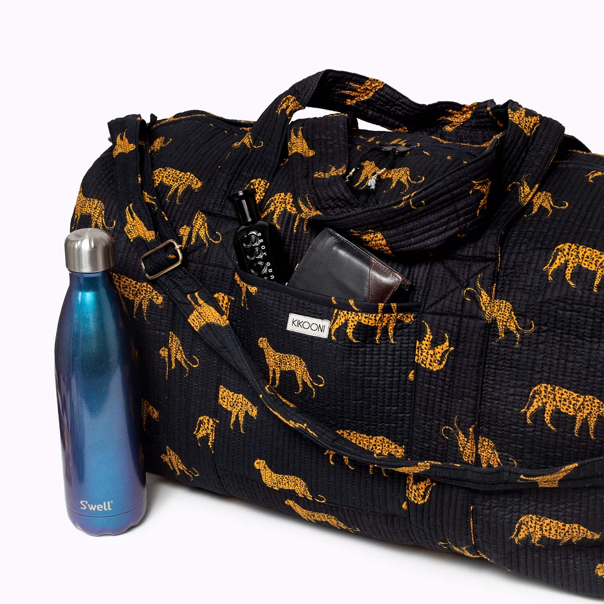 XXL Reisetasche "Black Leopard"