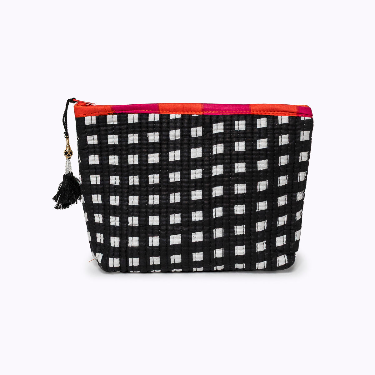 Mini Tasche "HAPPY CHECK" black