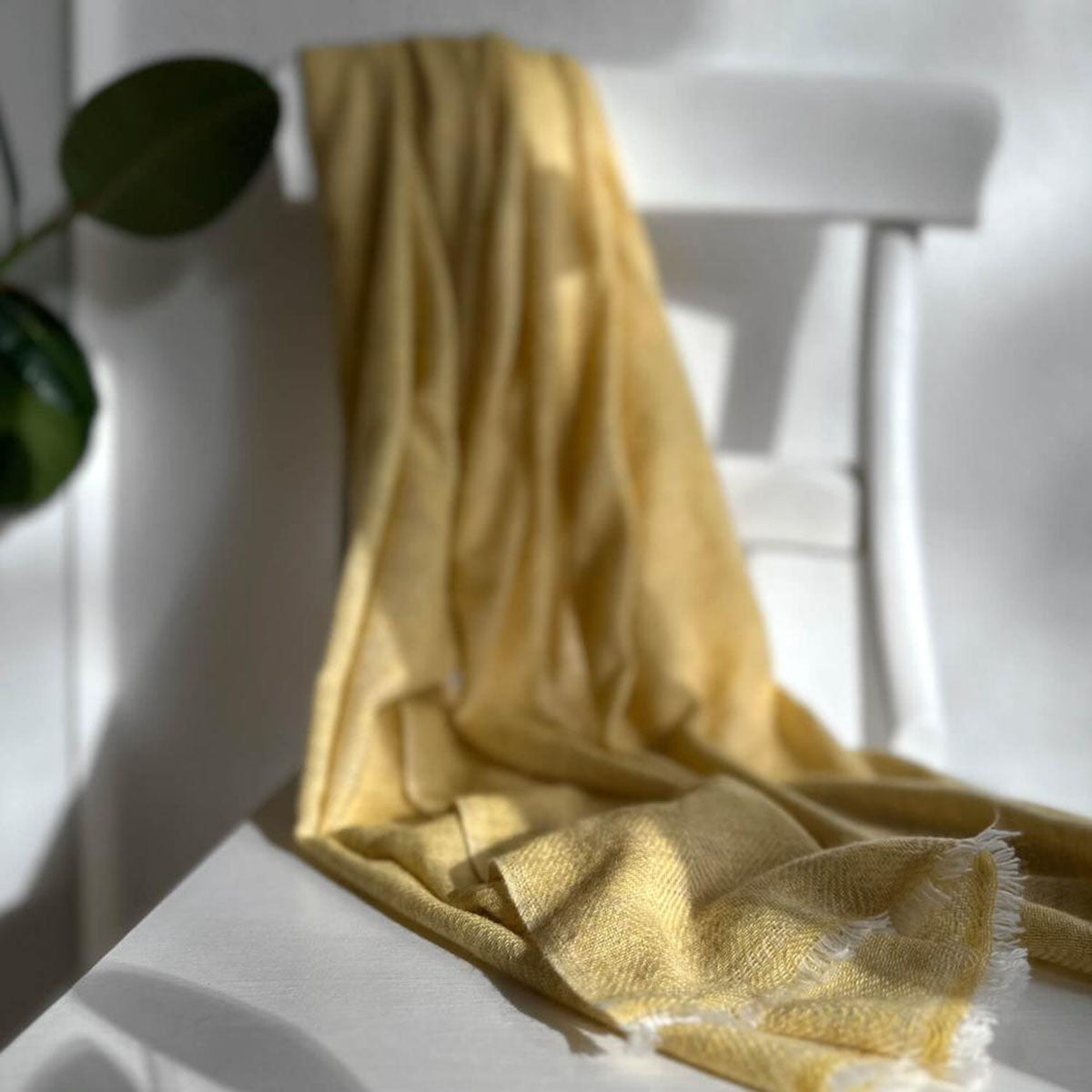 Large cashmere scarf "SPRINGDAYS"