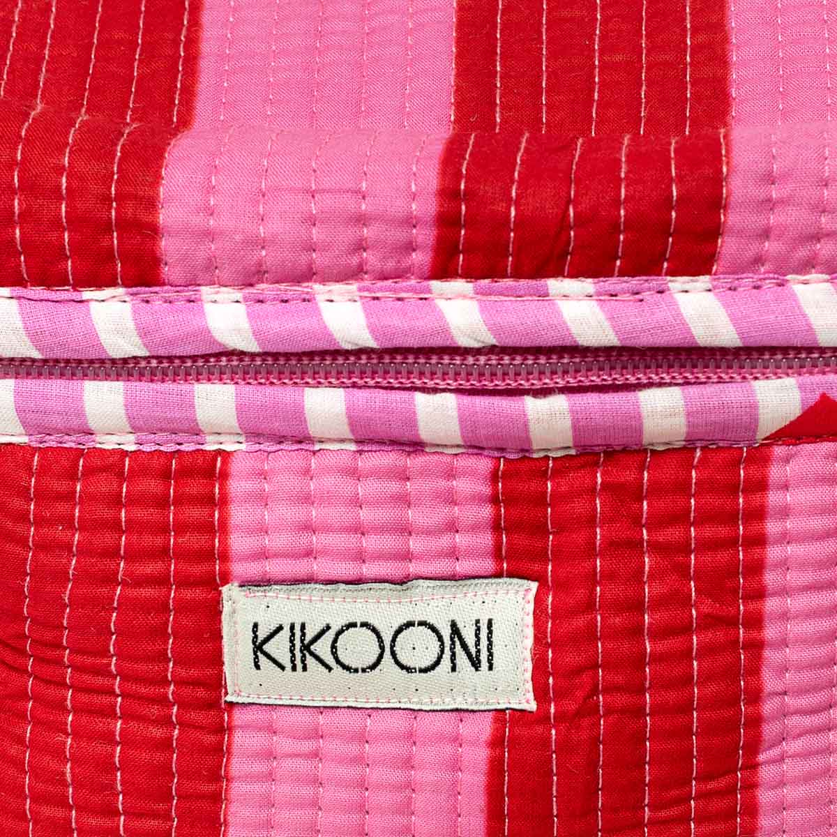 Large cosmetic bag BIG BEAUTY "BOLD STRIPES love"