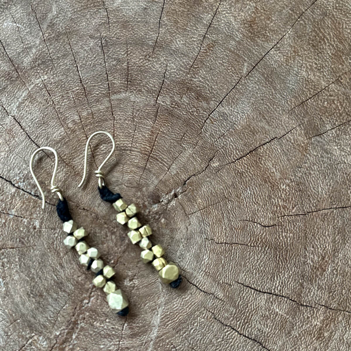 "b cross" earrings