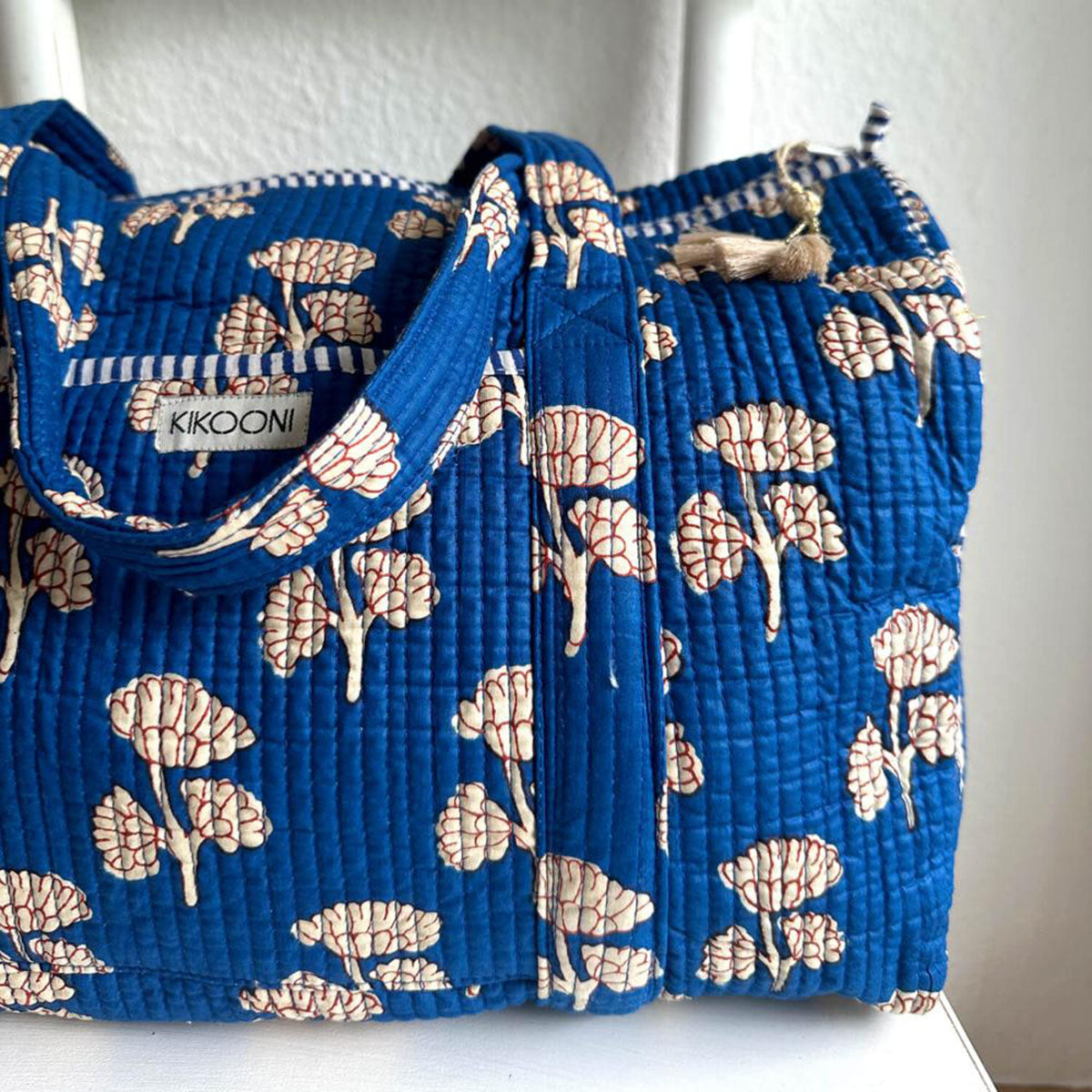 Handmade cotton bag "Mystic Flower"