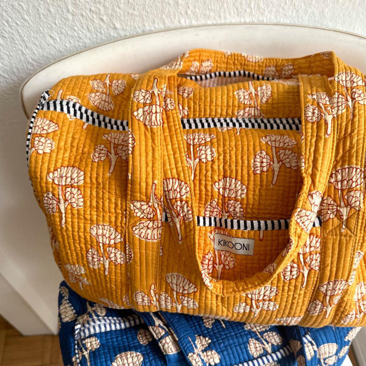 Handmade cotton bag "Mystic Flower"