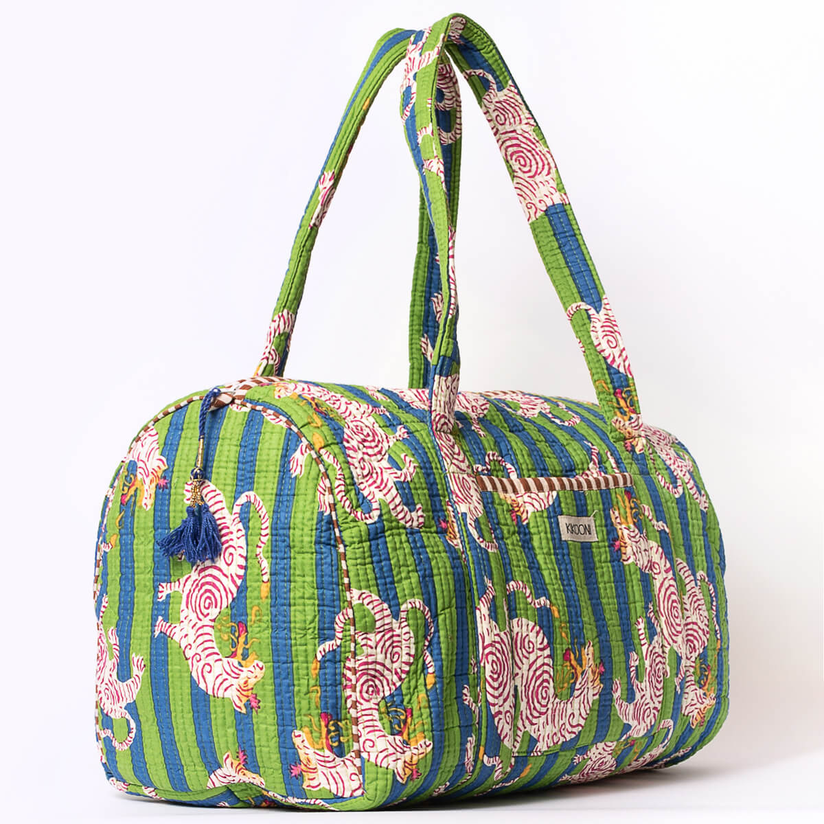 Large cotton tote bag "Mysty Dragon" - Life