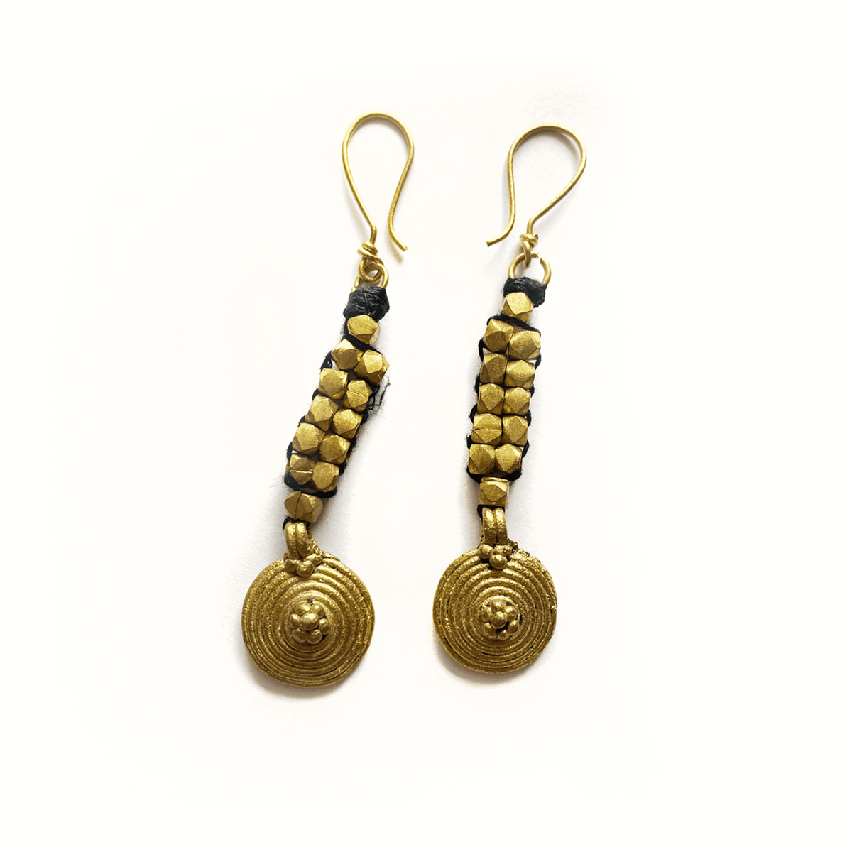 Dokra earrings "Rings"