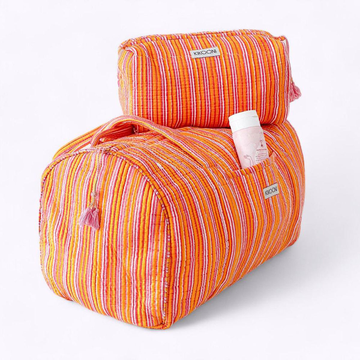 Handmade cotton bag "Stripes"