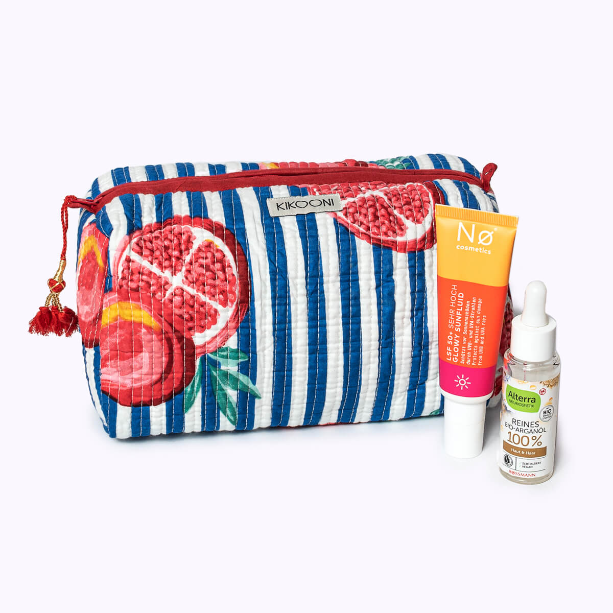 "My Pomegranate Love" cosmetic bag