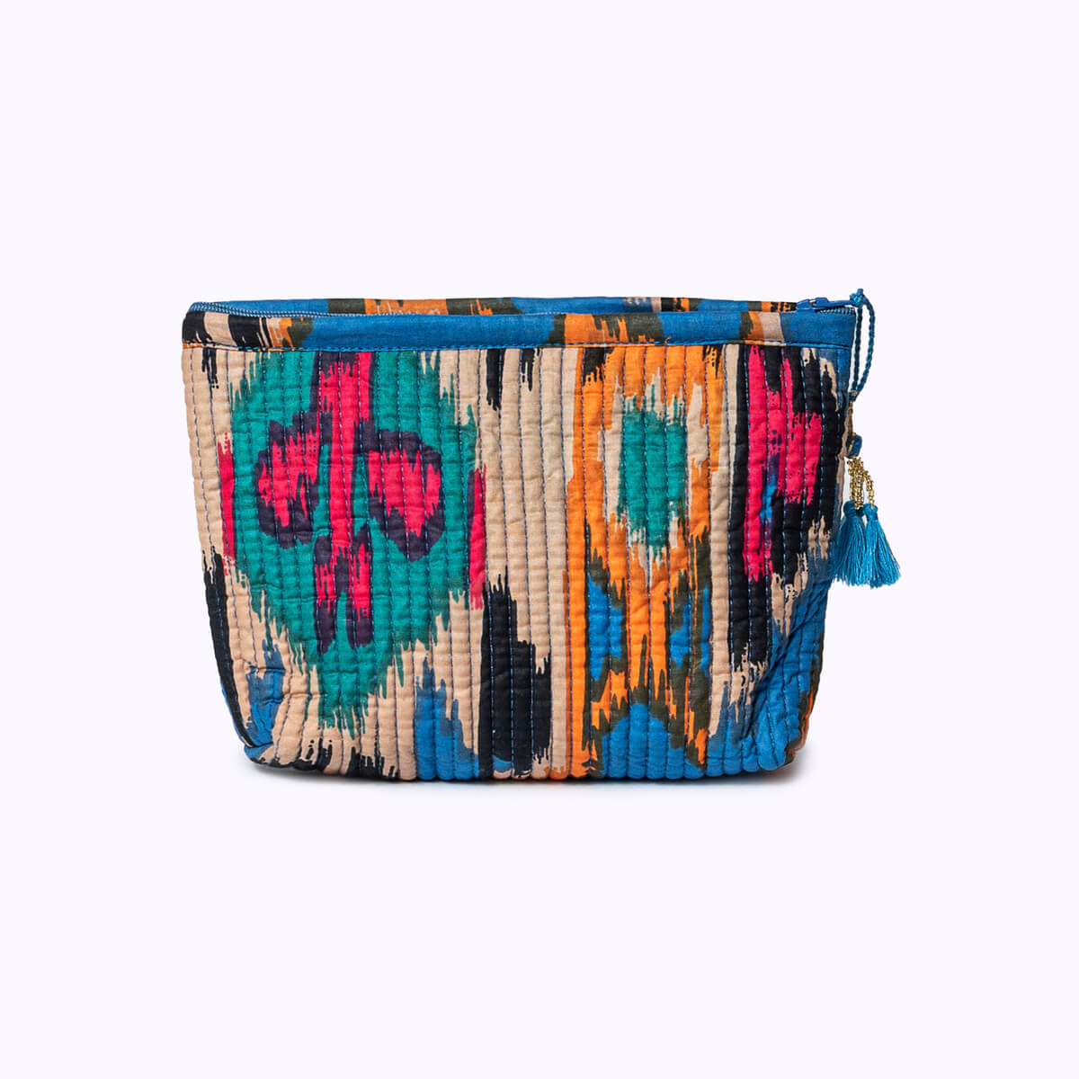 "Blue Ikat" mini bag