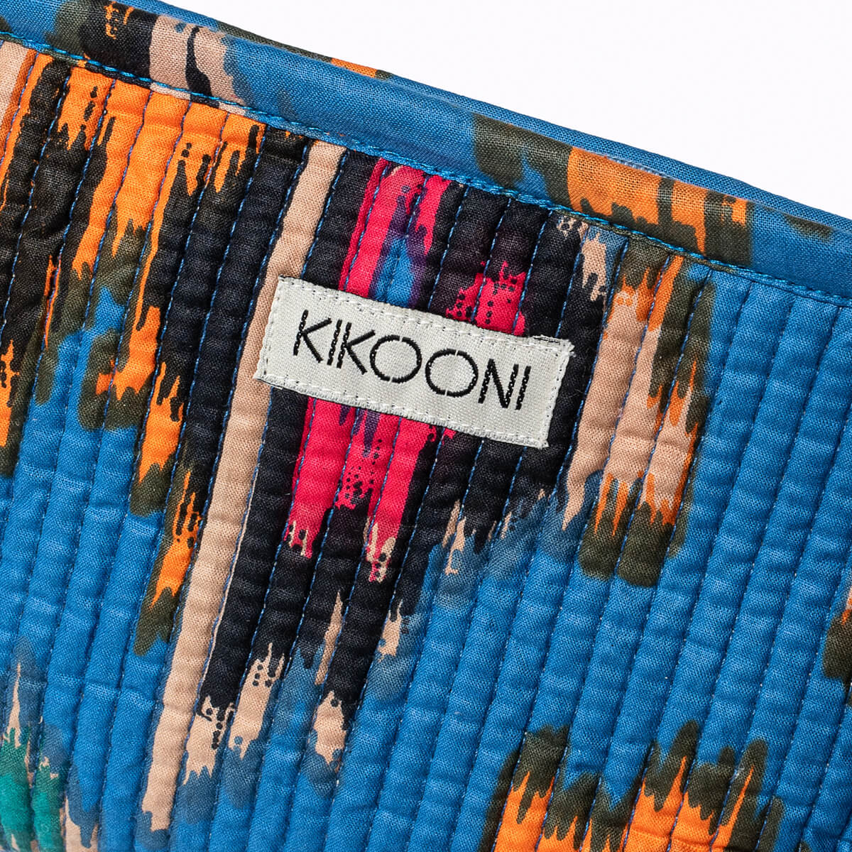 "Blue Ikat" mini bag
