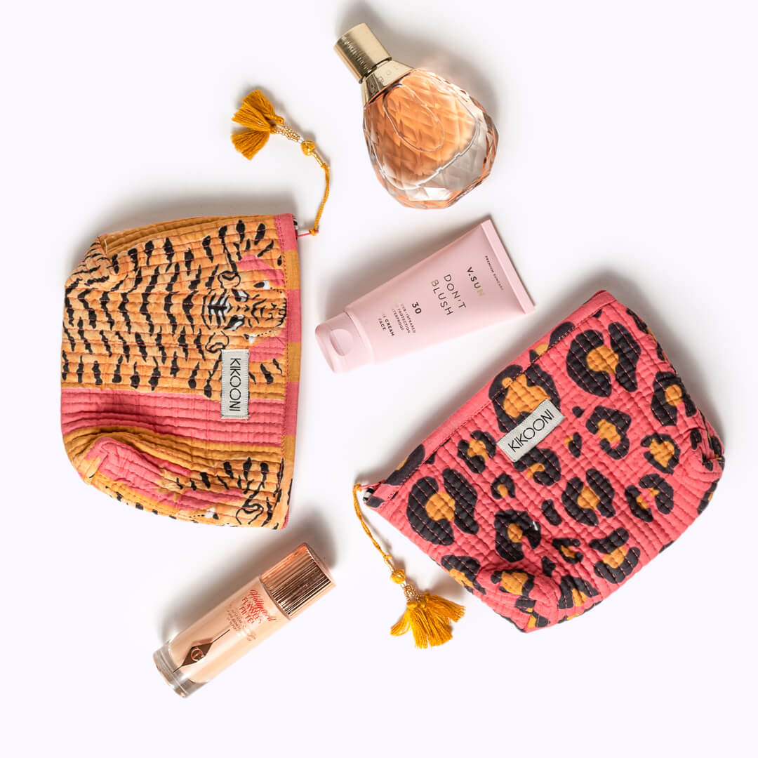 "Poppy Tiger Sunset" mini bag