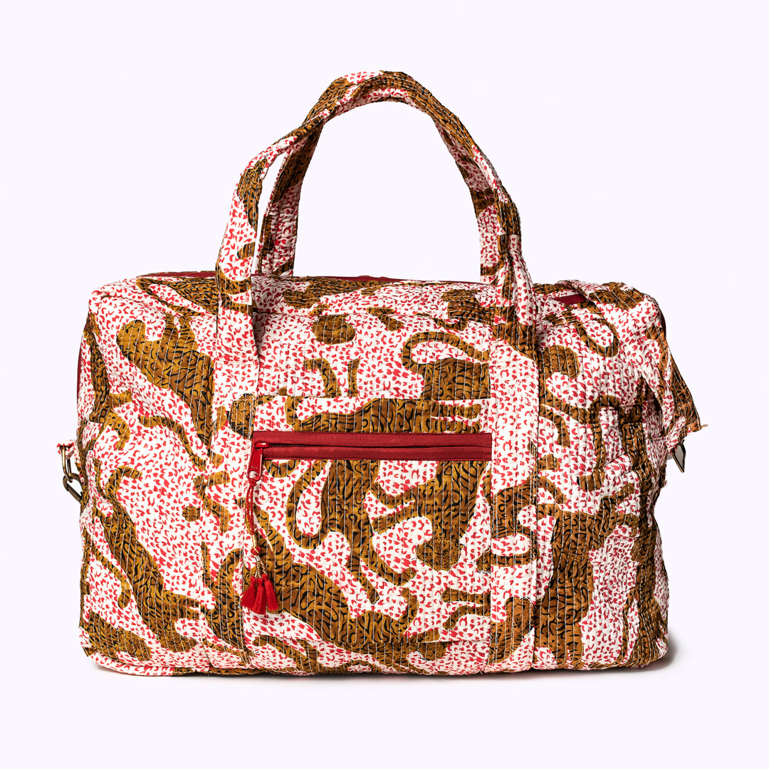 Große Reisetasche "h.leopard"