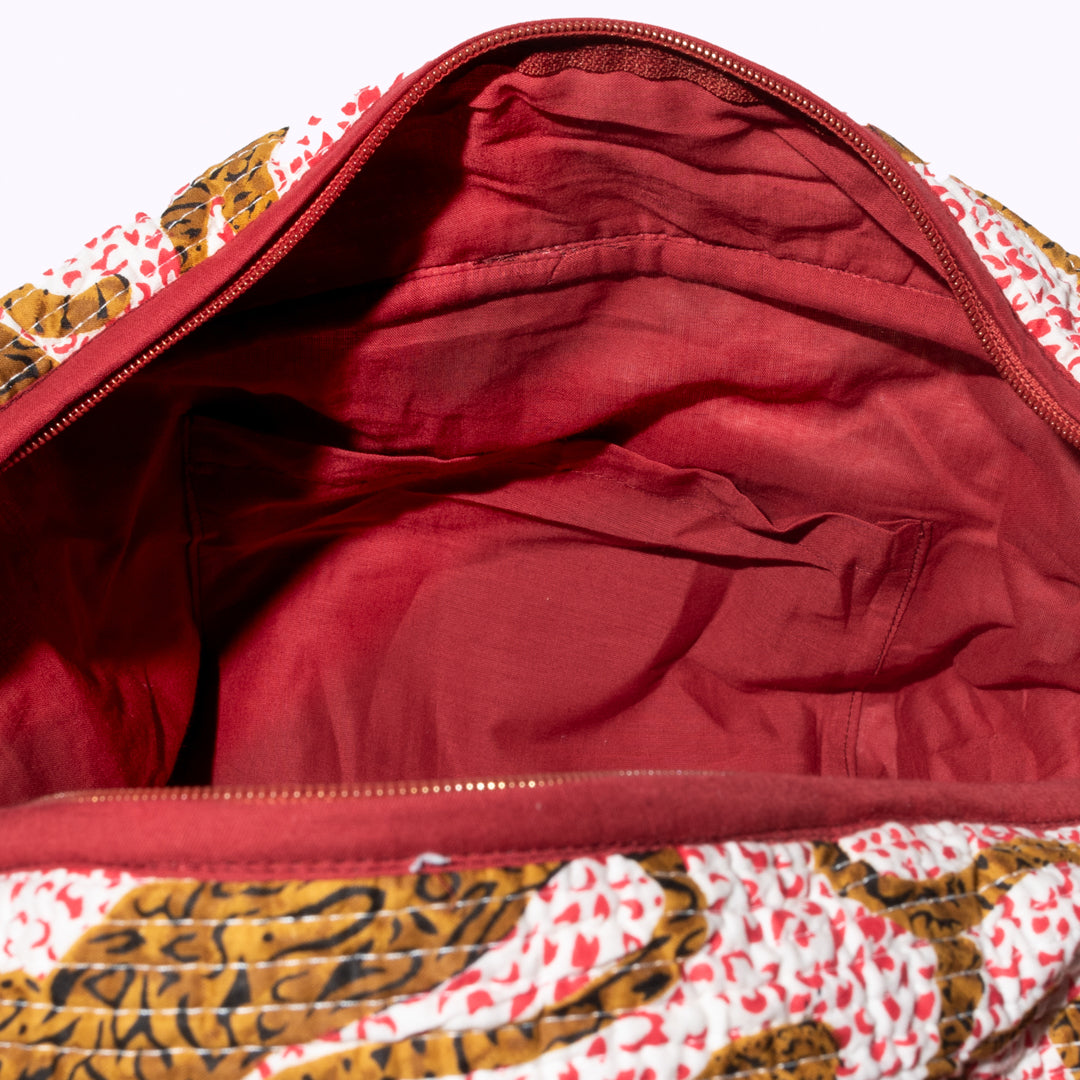 Große Reisetasche "h.leopard"