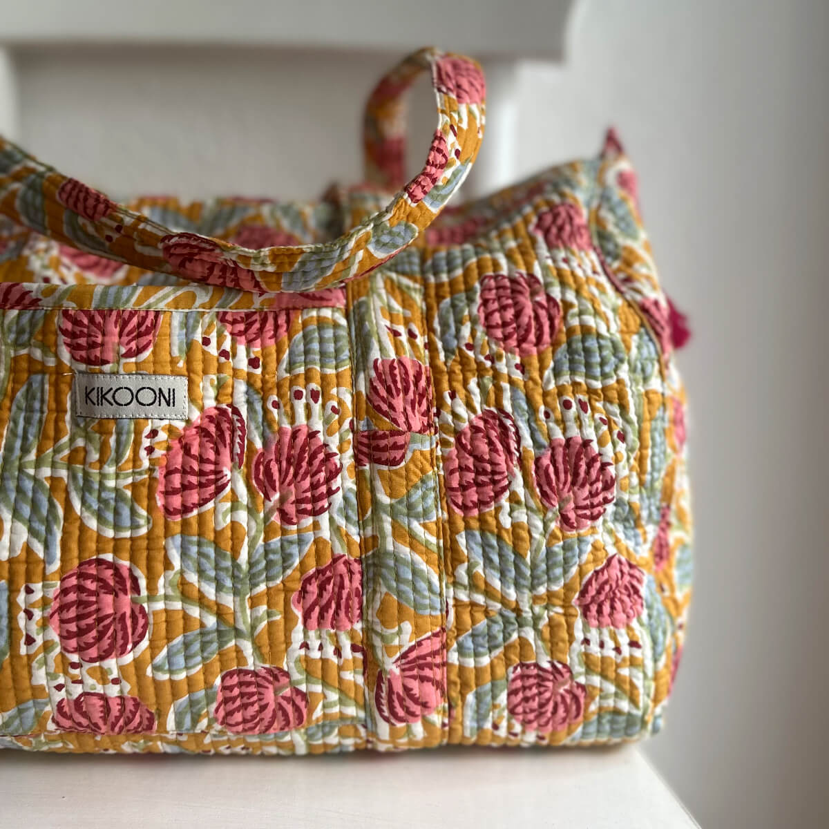 Handgemachte Baumwolltasche "Tuscany Dreams"