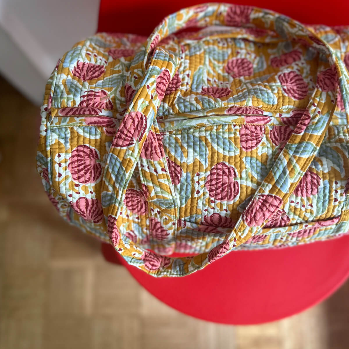 Handgemachte Baumwolltasche "Tuscany Dreams"