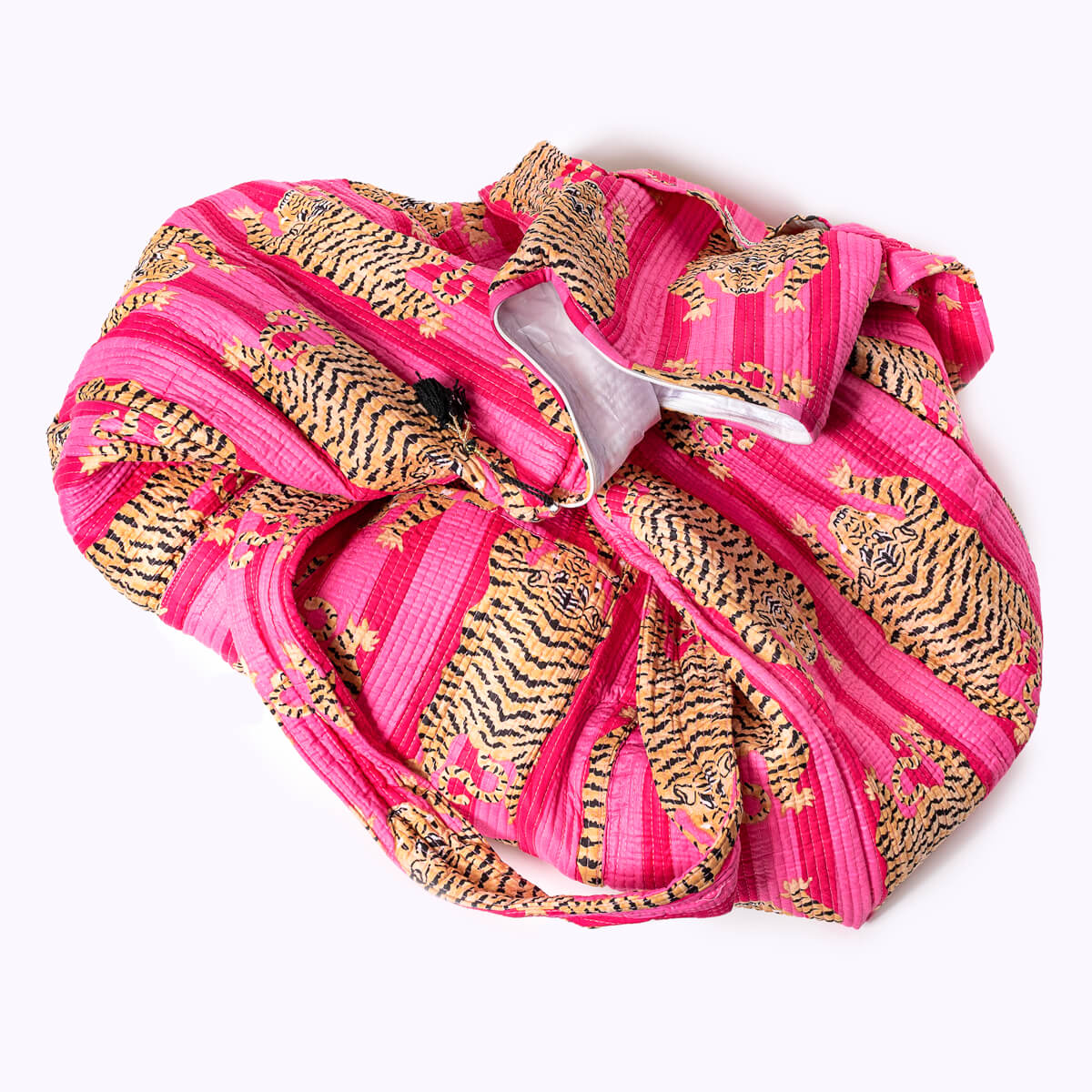 XXL travel bag "Poppy Tiger Pink"