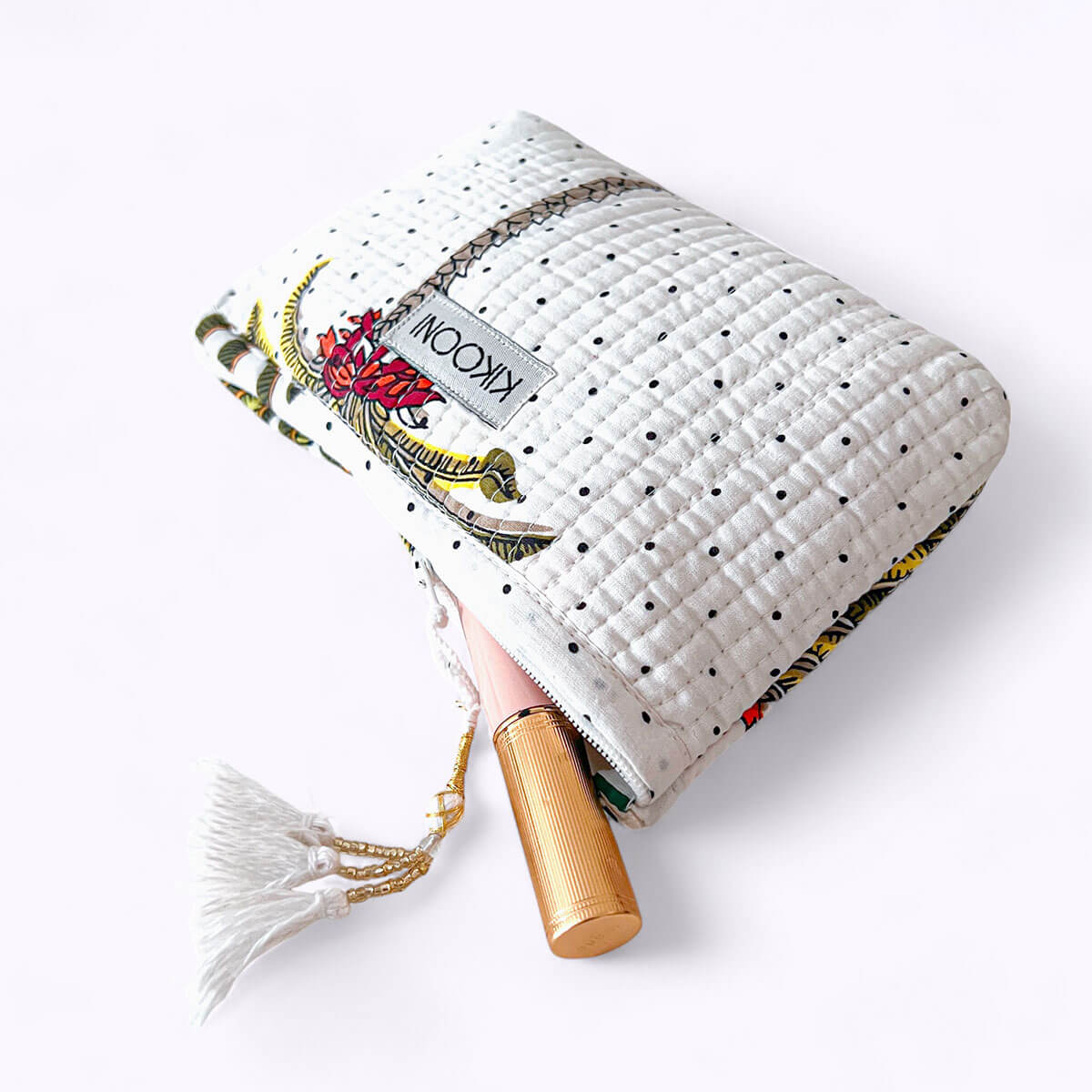 Handmade "Palms" mini bag