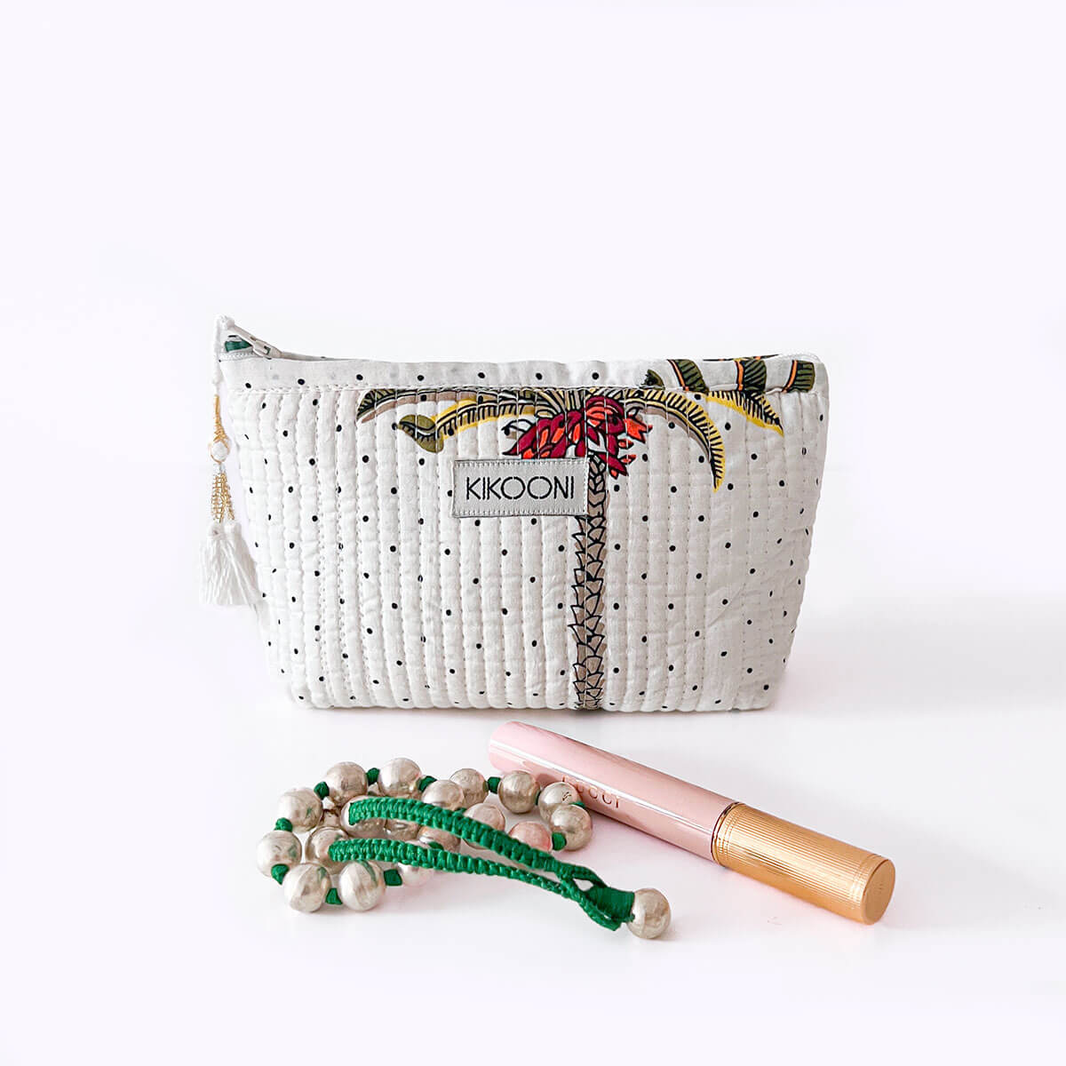 Handmade "Palms" mini bag