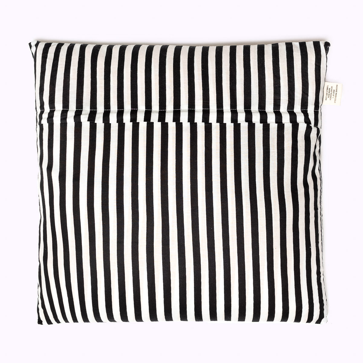 Kissenbezug "Black Magic" Stripes - 100% Baumwolle, handbedruckt