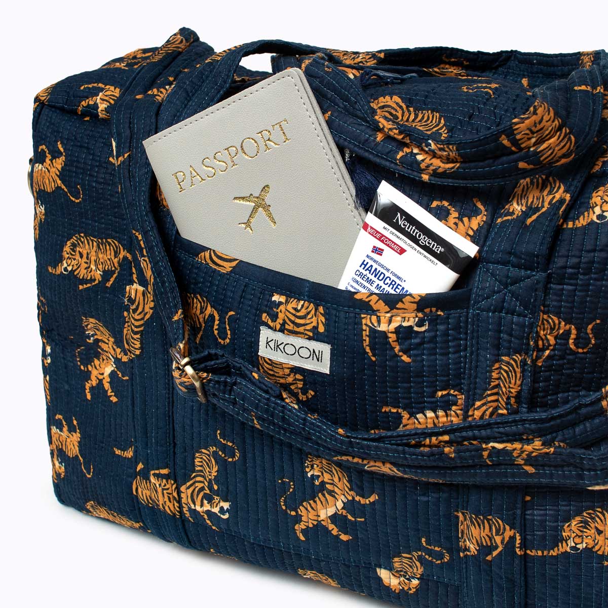 Große Reisetasche " Dark Roy" dunkelblau