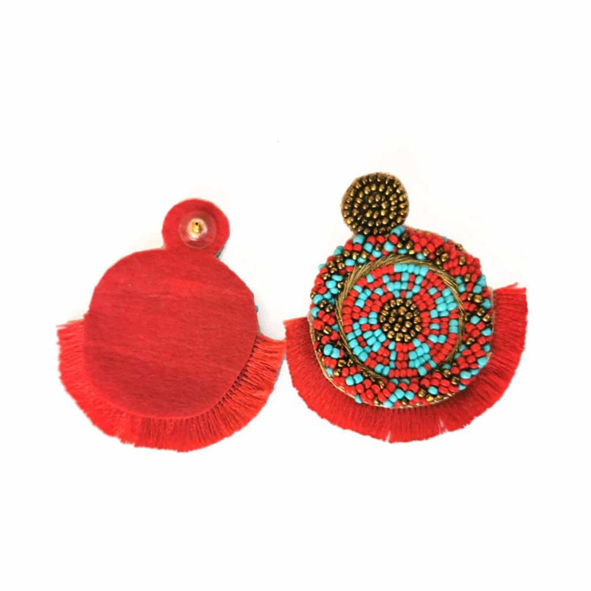 Handmade earrings "mongolia"