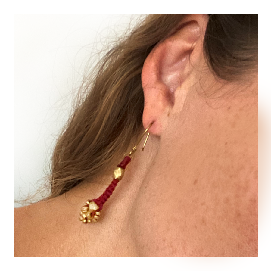 Earrings "Armor"
