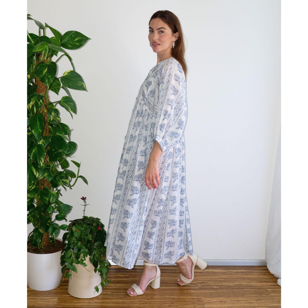 "Feel Good" Baumwollkleid "Blue Maiden"