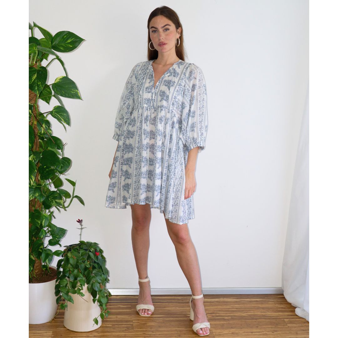 "Feel Good" Baumwollkleid "Blue Maiden"