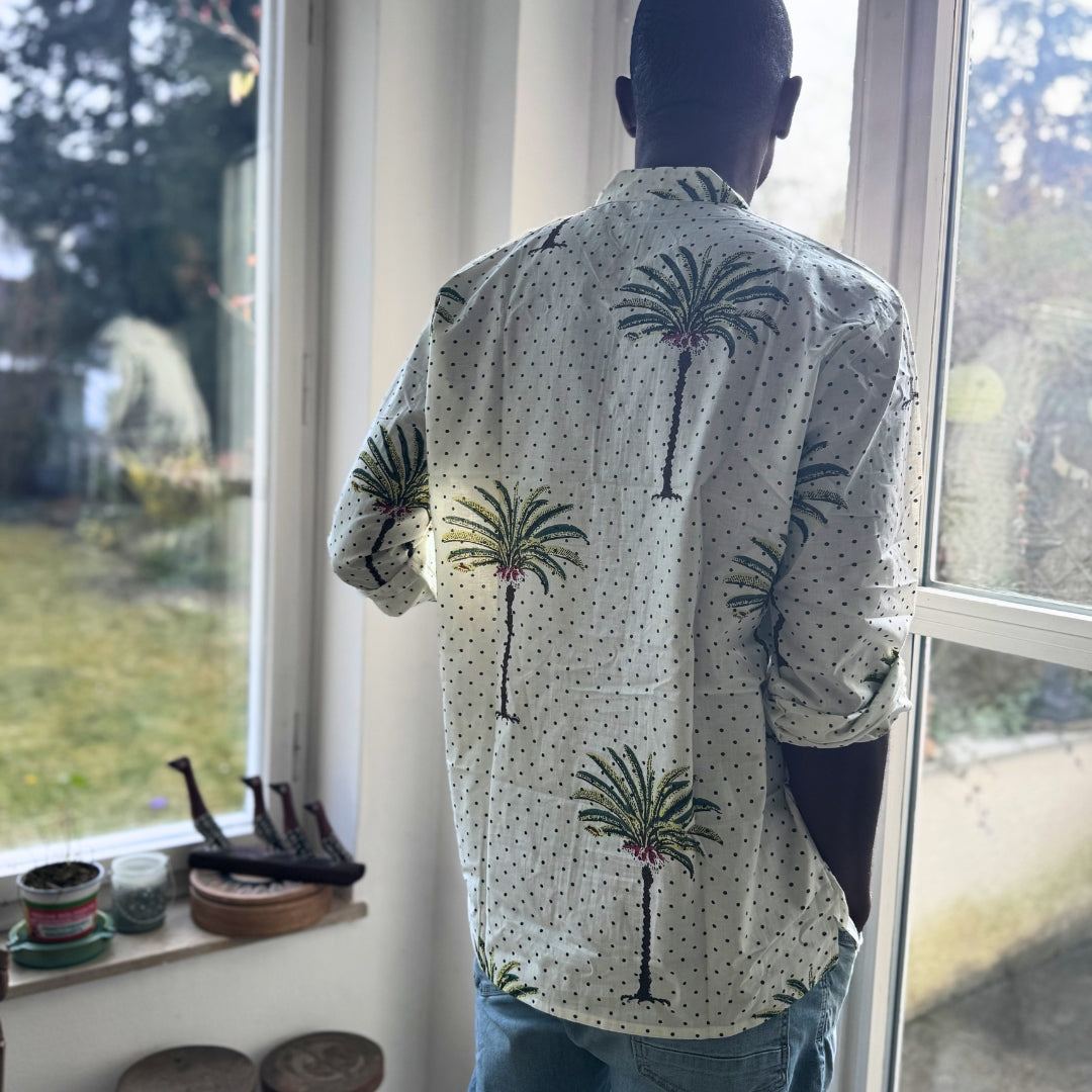 Cotton Shirt Palms 2