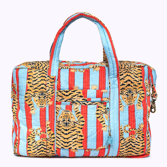 Große Reisetasche "Poppy Tiger Funky"