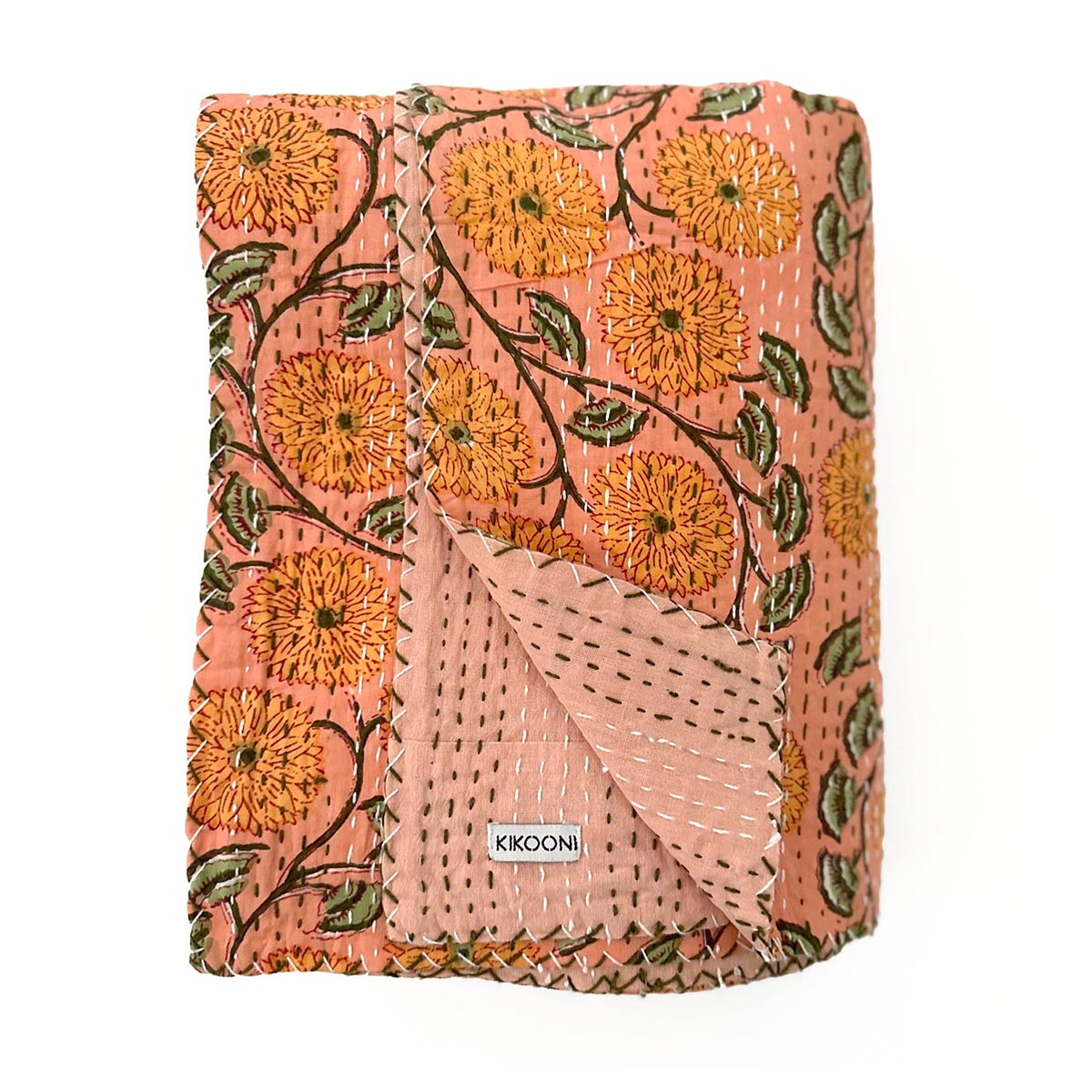 XL – Throw "Apricot Flower" 