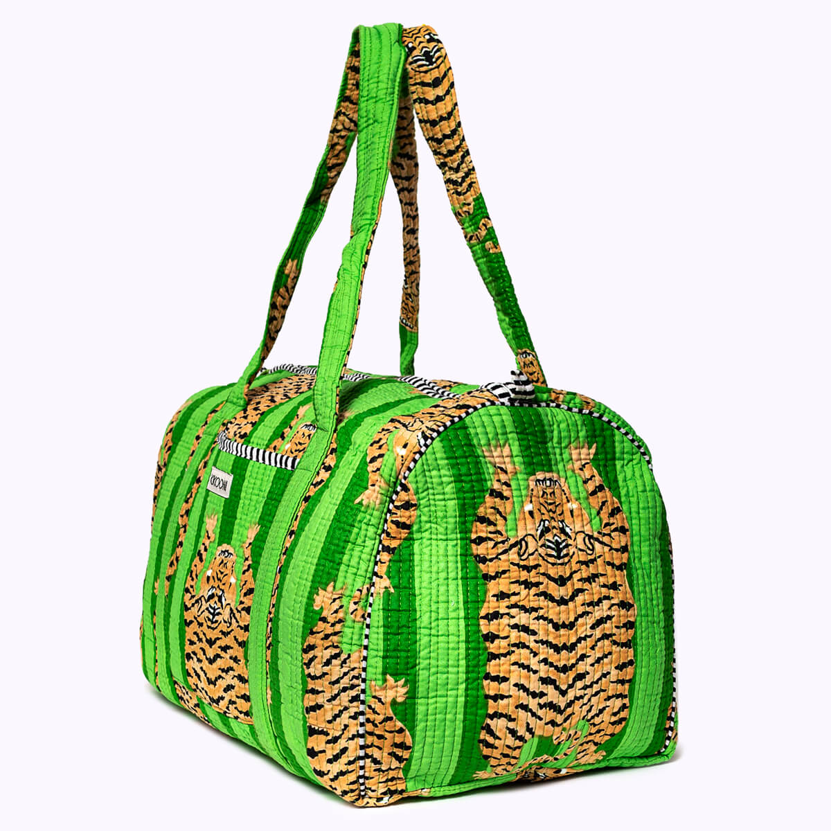 Baumwolltasche  "Poppy Tiger Green"