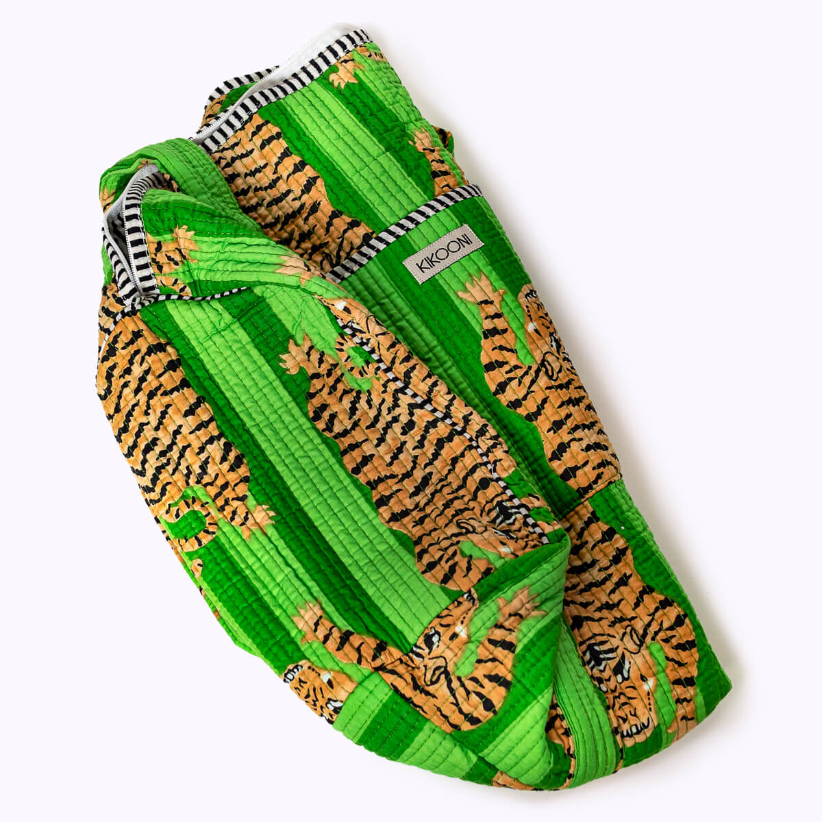 Baumwolltasche  "Poppy Tiger Green"