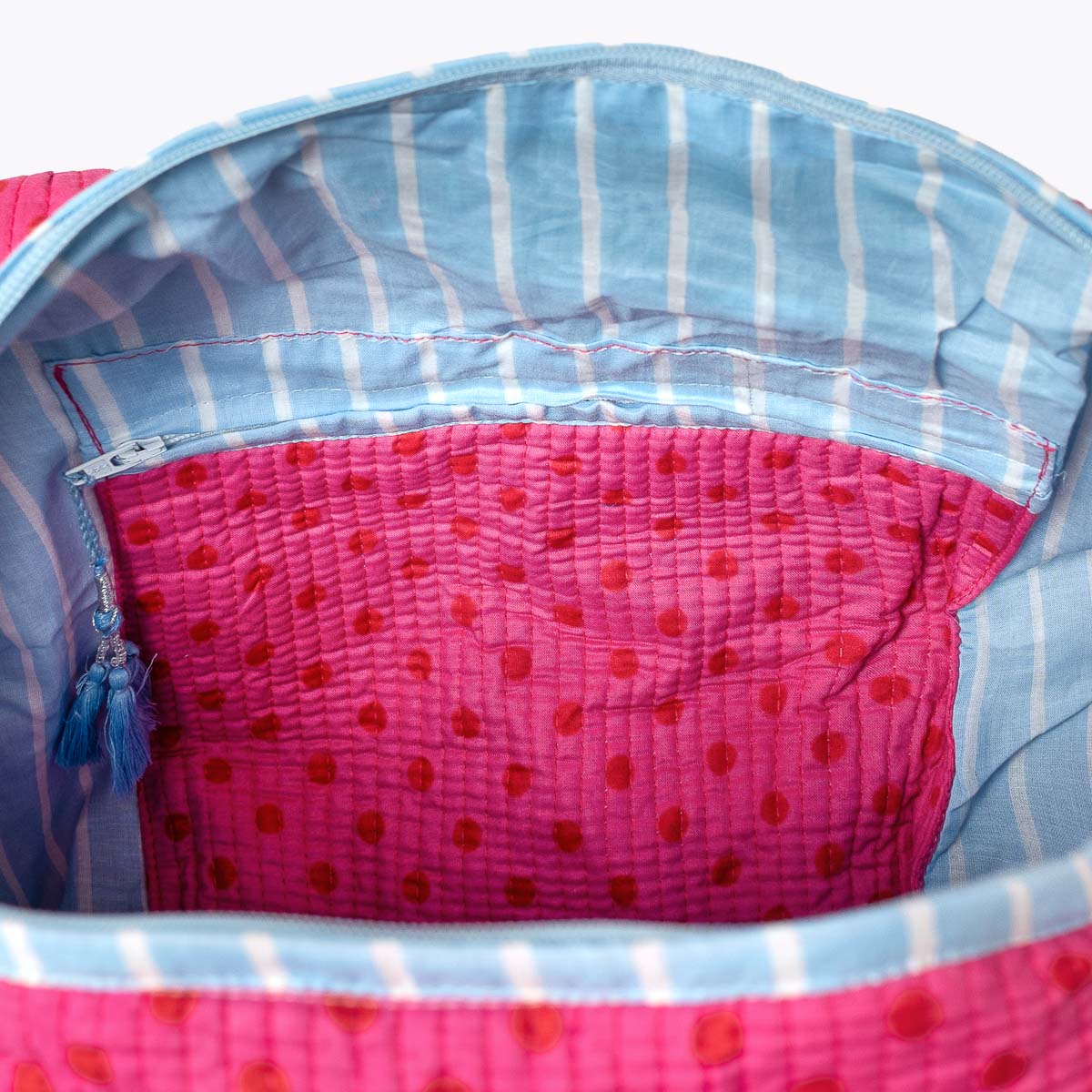 Baumwolltasche " Dizzy Dots - Love"