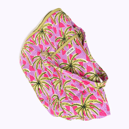 Handgemachte Baumwolltasche  "Palm Spring"