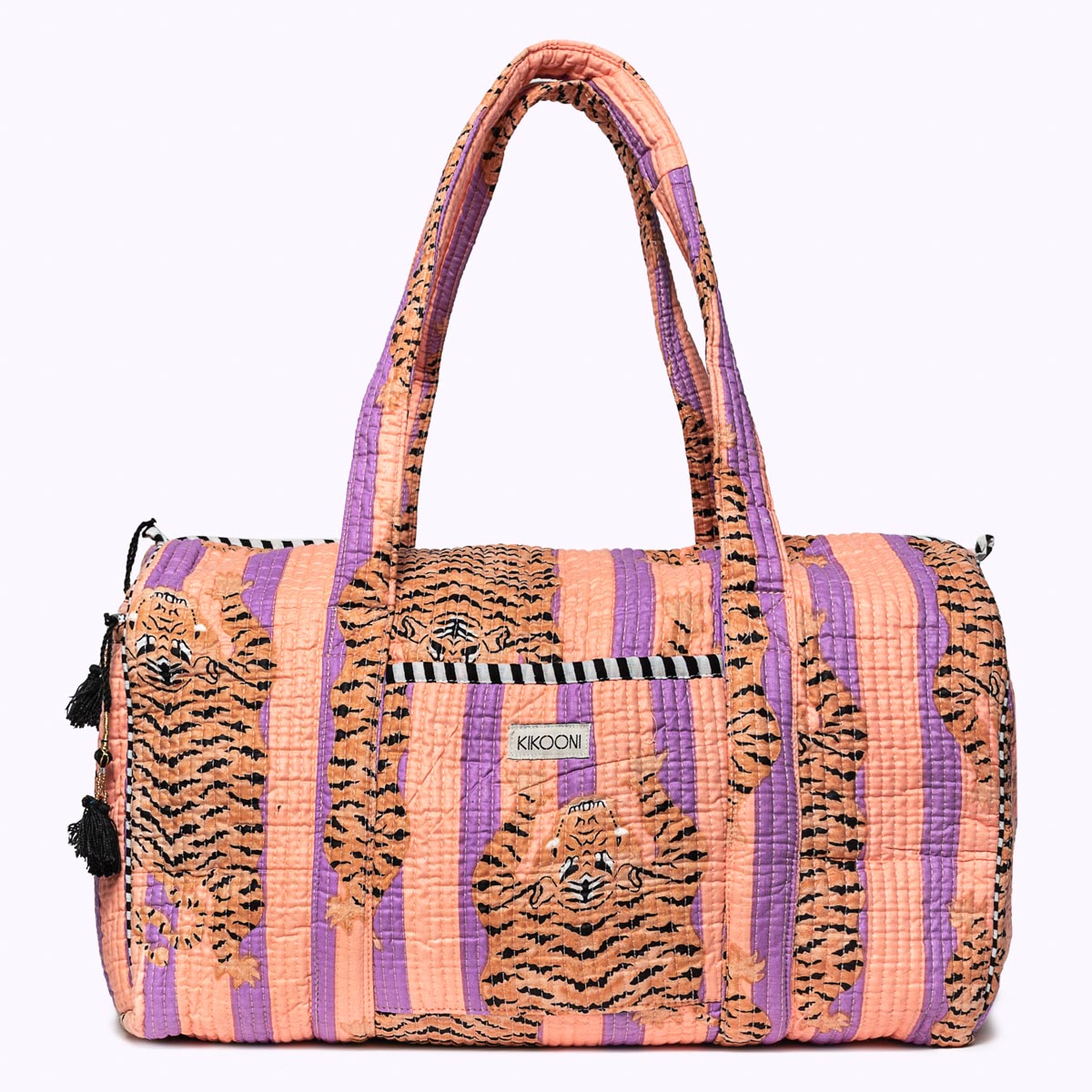 Baumwolltasche "Poppy Tiger - Peach Fusion"