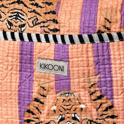 Baumwolltasche "Poppy Tiger - Peach Fusion"