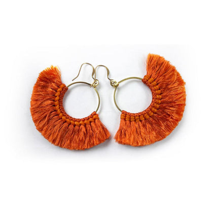 handmade light earrings "Dinaa"