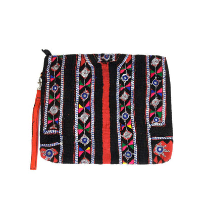 XL Clutch | Shoulder bag "The Red Striped"