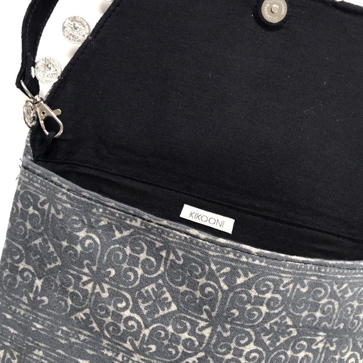 Clutch | Crossbody "Daia" grau