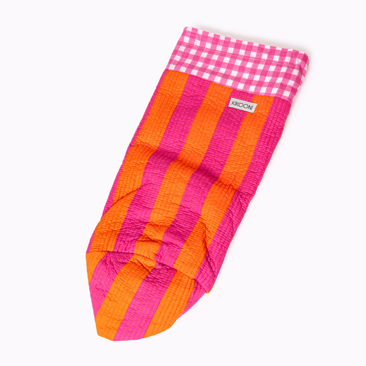FUNBAG "Bold striped pink sunset" - BIG