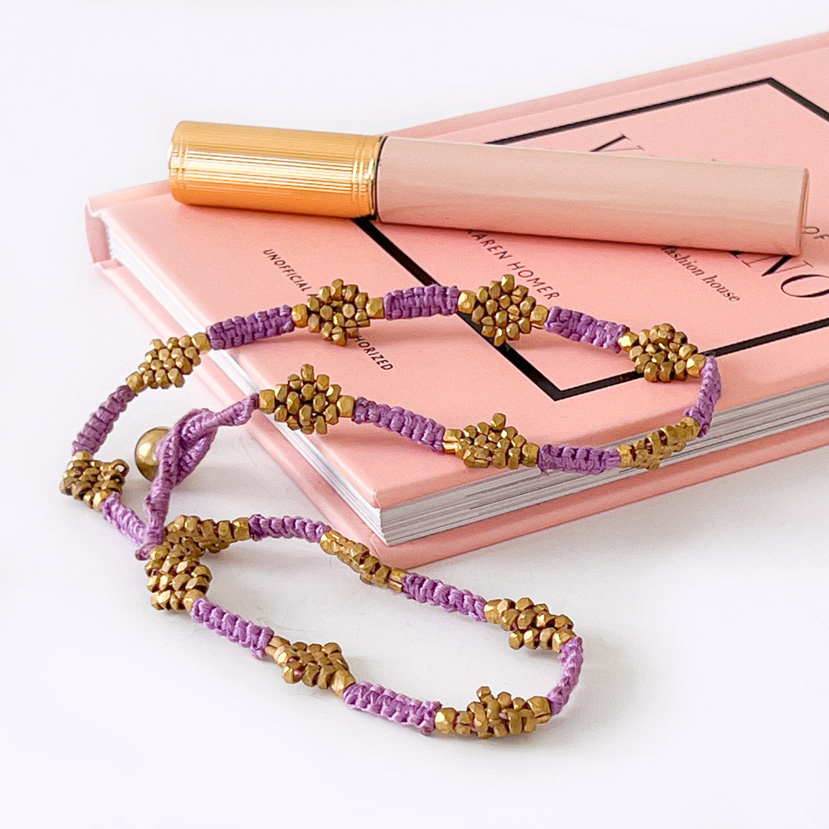 Dokra necklace "Flower"