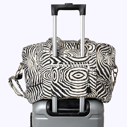 Große Reisetasche "Electric Zebra"